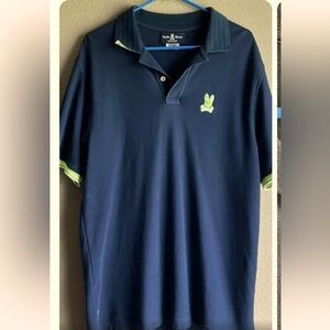Men's 🐰 Psycho Bunny Montebello Pique Polo Shirt 🇬🇧🇺🇸